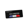 Backpack name plate